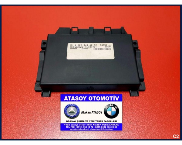 MERCEDES W203 OTOMATİK ŞANZIMAN BEYNİ 0275450232 - 0325451232 - 0205458732 - 0205459132 - 0205459632 - 0255450332 - 0255450432 - 0255450532 - 0255450732 - 0255451332 - 0255451432 - 0255452432 - 0275450132 - 0275450332 C2